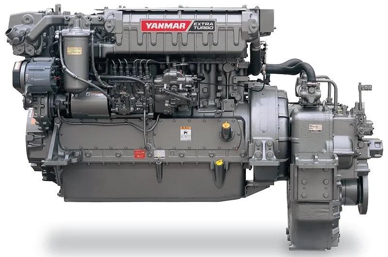 Yanmar 6HA2M-WHT 405HP marine engine boat engine propulsion engine diesel inboard engine