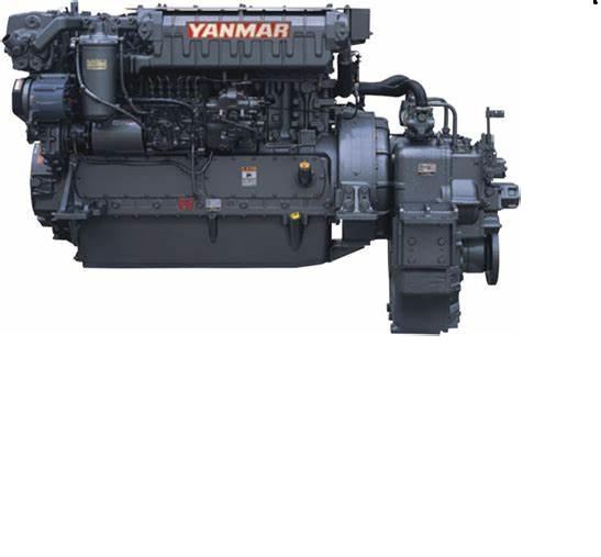 Yanmar 6HYM-WET 600HP marine engine boat engine propulsion engine diesel inboard engine