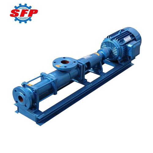 Hot Selling G Series Electric Single Sanitary Screw Transfer Slurry Pump for Mayonnaise