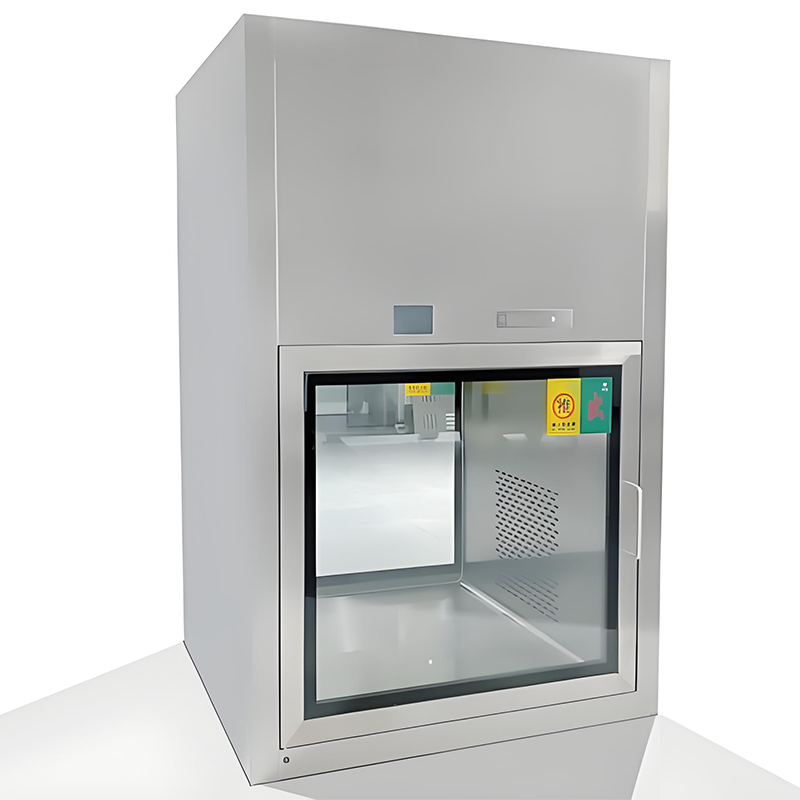 Cleanroom Pass Box Transfer Hatch with Interlocked Doors