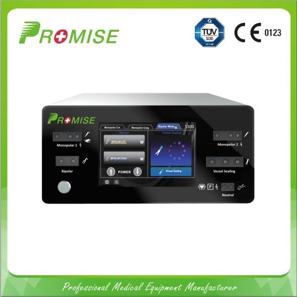PROMISE S300 Surgical Energy Platform Next-Generation Radiofrequency Generator with 8-inch Touchscreen, Integrated Vessel Sealing, and Dual-Surgeon Independent Control Infrastructure