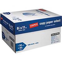 Staples copy paper Letter Size 8 ½11,75gsm and 80gsm