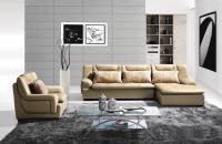  Modern leather living room sofa set furniture 