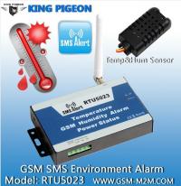 GSM SMS temperature monitoring alarm