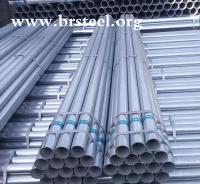 Sch40 Hot rolled hollow section round  galvanized steel pipe