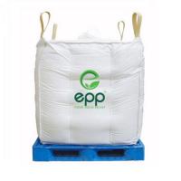 Vietnam wholsale 1 metric ton tubular baffle bag for powder and fertilizer food grade plastic packaging  FIBC baffle Q bags 