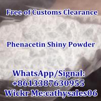 Local Anesthetic Drug Shiny Phenacetin Powder CAS 62-44-2 with Safe Shipping