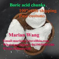 Sell boric acid chunks,boric acid flakes Whatsapp:+8619930503286