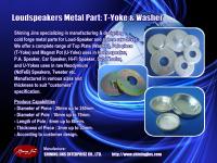 ,Speaker Parts Tweeter T-Yoke (Pole Piece) and Washer (Top Plate) CNC Machining Parts
