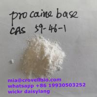 Procaine base CAS 59-46-1  ( mia@crovellbio.com  whatsapp +86 19930503252 
