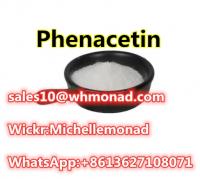 Phenacetin, Fenacetin Raw Shiny Powder, Phenacetin for Pain Killer, Free of Customs Clearance CAS 62-44-2
