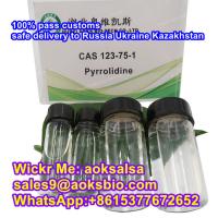 Tetrahydro pyrrole/Pyrrolidine cas 123-75-1 liquid hot seliing in Russia Ukraine Kazakhstan with best price safe delivery