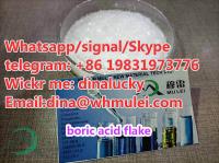 Boric acid flake CAS:11113-50-1 99% purity sell buy boric flake price 98%delivery 