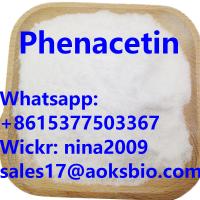 Whatsapp: +86 15377503367 High Purity phenacetin powder canada 62-44-2 