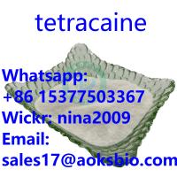 Whatsapp: +86 15377503367 Raw Powder Tetracaine CAS: 94-24-6 100% Safety Delivery