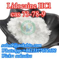 Lidocaine hcl cas 73-78-9,lidocaine hcl powder,lidocaine hcl factory,lidocaine hcl manufacturer in China