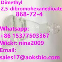 Whatsapp: +86 15377503367 Dimethyl 2,5-dibromohexanedioate Liquid CAS 868-72-4 Safety Delivery to Canada USA UK
