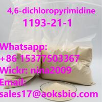 Whatsapp: +86 15377503367 buy 4,6-dichloropyrimidine powder CAS 1193-21-1