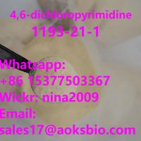 Whatsapp: +86 15377503367 Good Price Top Quality 4,6-dichloropyrimidine powder for sale CAS 1193-21-1 