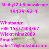 Whatsapp: +86 15377503367 CAS 19129-92-1 Methyl 2-bromovalerate Liquid Safety Delivery to Canada USA UK 