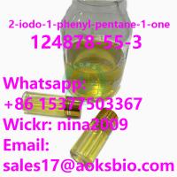 Whatsapp: +86 15377503367 Manufacturer 2-iodo-1-phenyl-pentane-1-one Liquid for sale CAS 124878-55-3