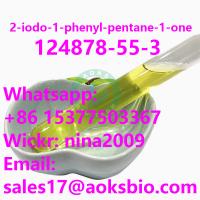 Whatsapp: +86 15377503367 CAS  124878-55-3 High quality 2-iodo-1-phenyl-pentane-1-one Liquid to Russia Ukraine