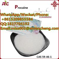 CAS 59-46-1 Procaine Powder Factory Price, 59461 Procaine Supplier