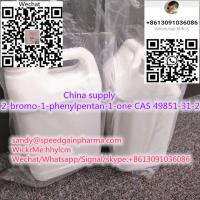 China supply 2-bromo-1-phenylpentan-1-one CAS 49851-31-2,whatsapp:+8613091036086