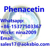 Whatsapp: +86 15377503367 High quality Shiny powder phenacetin cas 62-44-2 for sale to Canada USA UK