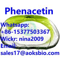 Whatsapp: +86 15377503367 Cheap Price High Purity 99% Shiny powder phenacetin Supplier