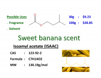 100g Isoamyl acetate (banana oil)