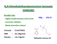 100g N,N-Dimethylaminoethanol benzoate salt (DMAE benzoate)