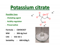 100g Potassium citrate (Tri-potassium citrate)