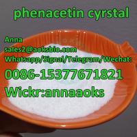 Phenacetin 62-44-2 phenacetin powder shiny phenacetin powder phenacetin 62442,sales2@aoksbio.com,Whatsapp/Signal:0086-15377671821  