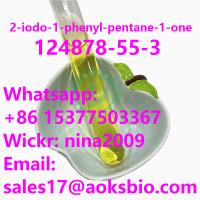 Whatsapp: +86 15377503367 buy Cheap Price  2-iodo-1-phenyl-pentane-1-one CAS  124878-55-3 Liquid 