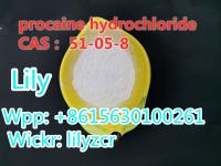 procaine hydrochloride   CAS: 51-05-8   Whatsapp:+8615630100261  Wickr:lilyzcr