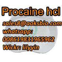 Factory Stock,100% Safe Delivery Procaine hcl, cas 51-05-8, 59-46-1, 94-09-7,137-58-6,73-78-9,