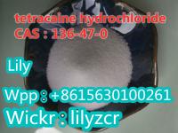 tetracaine hydrochloride   CAS:136-47-0   Whatsapp:+8615630100261  Wickr:lilyzcr