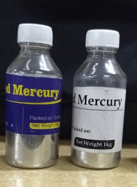 Silver Liquid Mercury