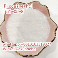 100% Safety Delivery Procaine hcl Powder CAS 51-05-8 phoebe@whlwax.com