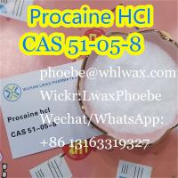 No Customs Problem Procaine Procaine  51-05-8/Lidociane/Tetracaine/Benzocaine China Supplier whatsapp +86 13163319327