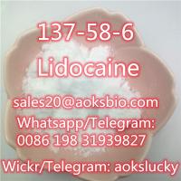 Factory Supply Local Anesthetic Lidocaine Procaine Tetracaine Tetracaina Base Powder, Benzocaine Lidocaine CAS 137-58-6