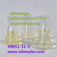 2-Bromo-1-phenyl-1-pentanone liquid CAS:49851-31-2 buy 2-Bromo-1-phenyl-1-pentanone liquid 100% to Russia, Ukraine