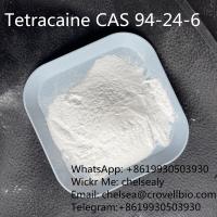 25kg drums Tetracaine CAS 94-24-6sell from China factory. WhatsApp:+8619930503930