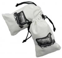 Cotton Pouch, Favor Bag, Cotton Wedding Bag, Promotional Muslin Bag