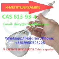 China manufacturer supply CAS 613-93-4 N-METHYLBENZAMIDE 
