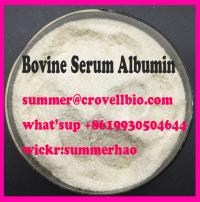 Bovine Serum Albumin supplier in China (summer@crovellbio.com) whatsapp+8619930504644