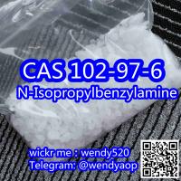 99.0% High purity, big bar crystal CAS 102-97-6 N-Isopropylbenzylamine  wickr me?wendy520