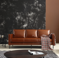 A86-2 Leather Sofa