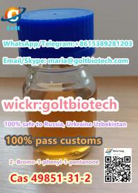 2-Bromovalerophenone Cas 49851-31-2 China suppliers Wickr:goltbiotech